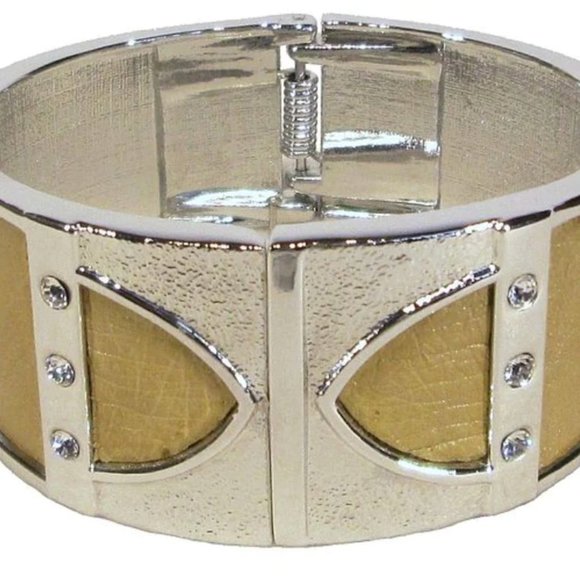 Ostrich Leather Bangle - Picture 2 of 2